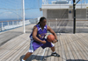 andrea cruisin' with the Hoop Magicians.